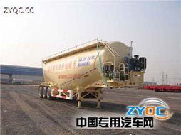 中集牌zjv9403gflth型低密度粉粒物料運輸半掛車 產品點評